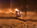 В Судогодском районе крупный пожар в частном доме оставил людей без жилья