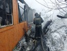 В Александрове мощный пожар уничтожил жилой дом