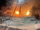 При пожаре в Собинском районе пострадал мужчина