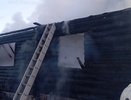 Во Владимирской области сгорел жилой дом с гаражом