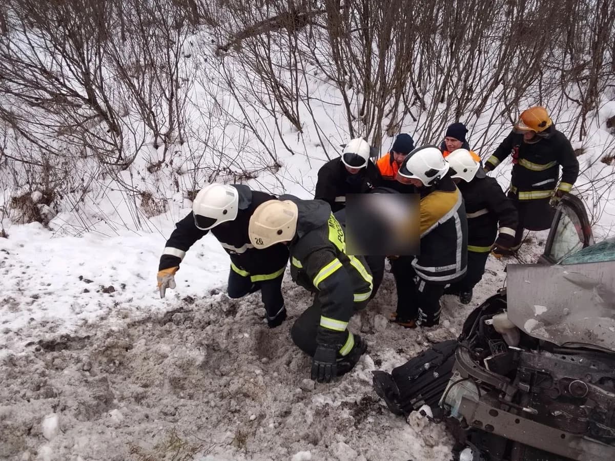 В аварии близ деревни Хламово погиб человек