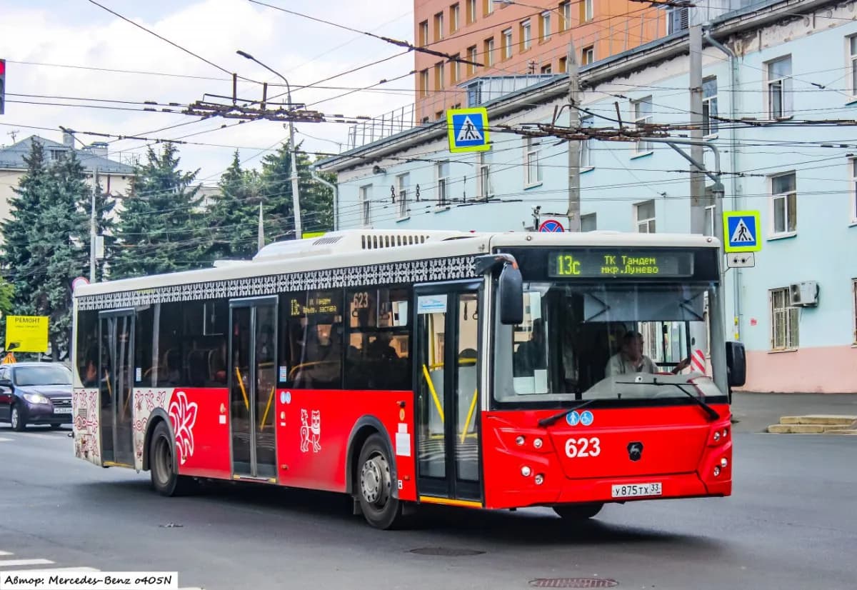 Автобус №13С во Владимире сократит свой маршрут с 28 октября