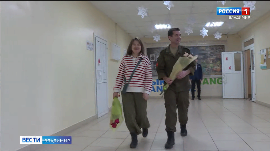 Главная картинка новости: Во Владимир вернулся пробывший год на фронте общественник Геннадий Прохорычев