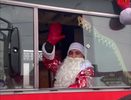 Владимирцы смогут прокатиться на автобус с Дедом Морозом и Снегурочкой
