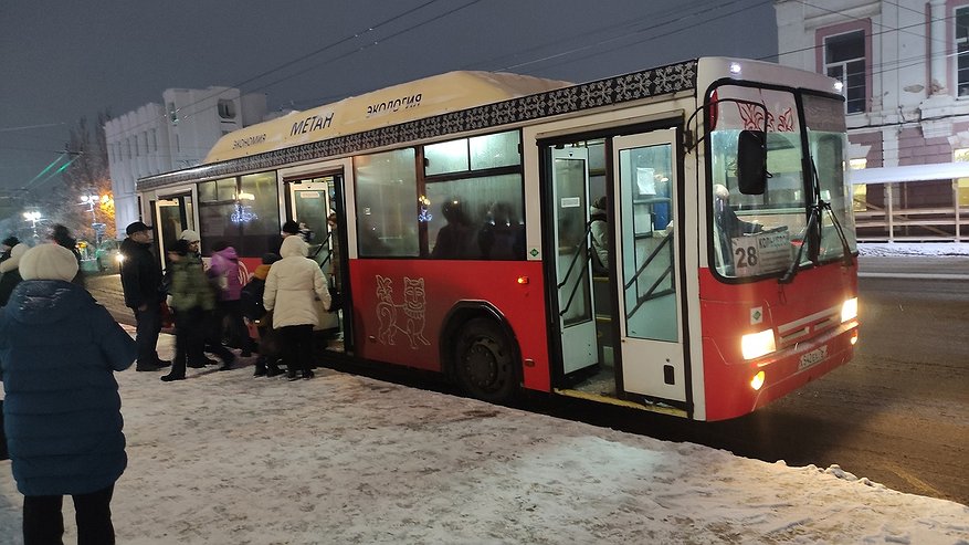 Во Владимире в новогоднюю ночь проезд на общественном транспорте буде бесплатным