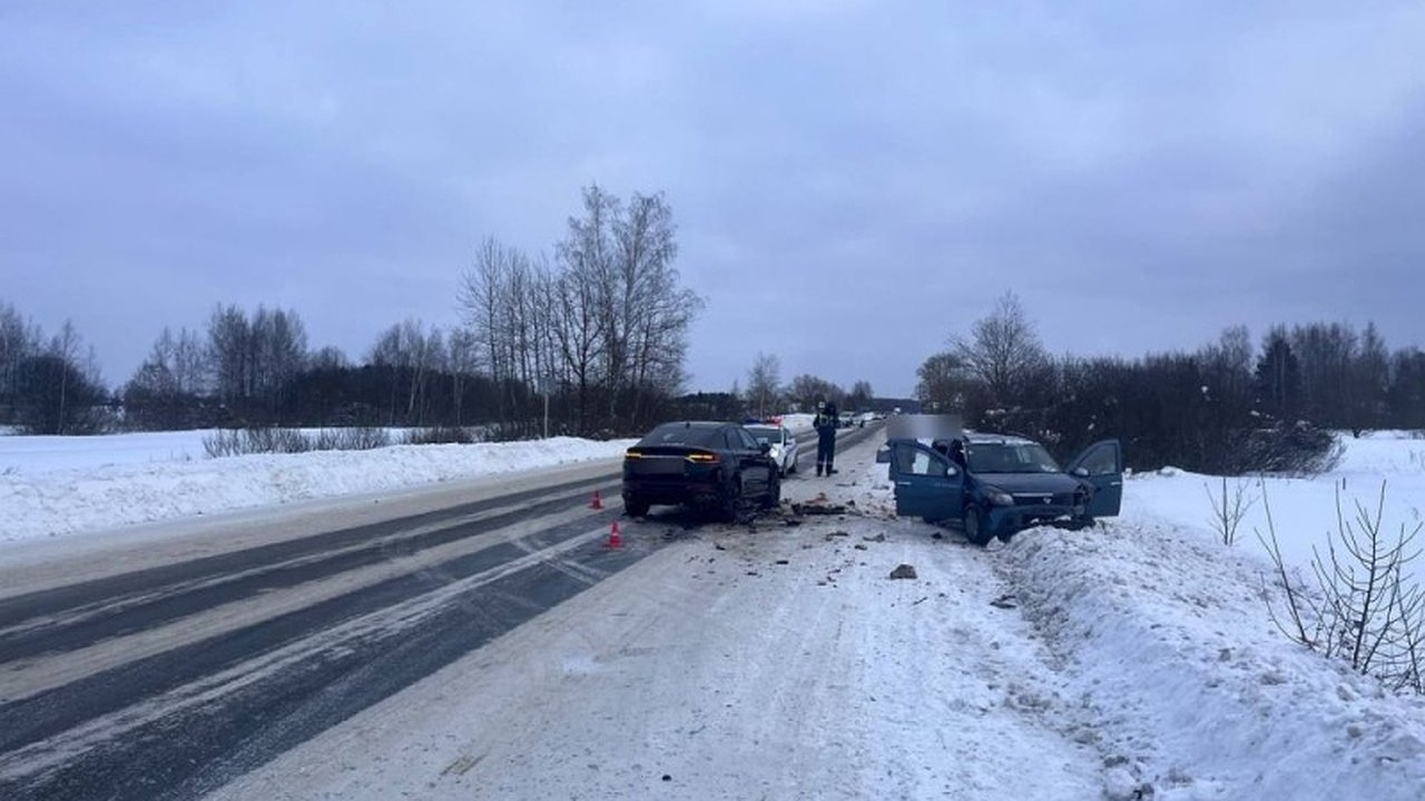 Главная картинка новости: В Гусь-Хрустальном в ДТП погиб 1 взрослый и пострадали 3 ребенка
