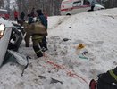 ДТП с пострадавшим в Гусь-Хрустальном: легковой автомобиль улетел в кювет