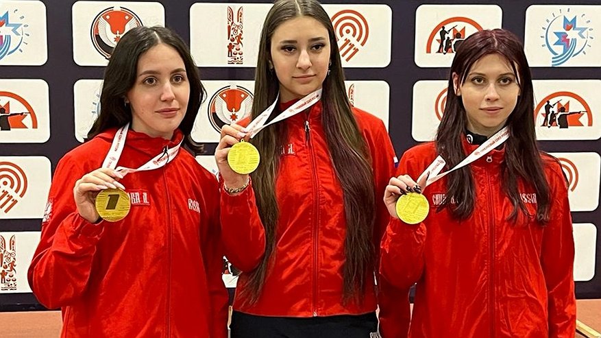 Главная картинка новости: Спортсменки из Владимирской области победили в первенстве России по пулевой стрельбе