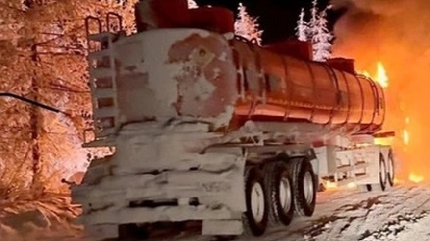 Главная картинка новости: Уроженка Владимирской области потушила горевший нефтевоз в Якутии