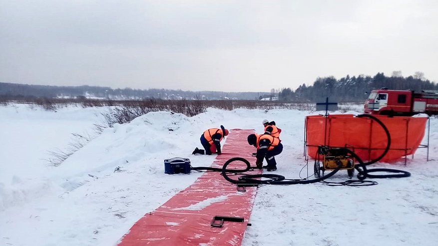 «Транснефть-Верхняя Волга» провела плановые учения на подводных переходах трубопроводов через реки