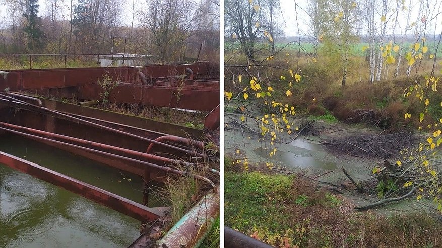 Главная картинка новости: Жители Владимирской области пожаловались на аварийное состояние очистных сооружений в селе Гатиха