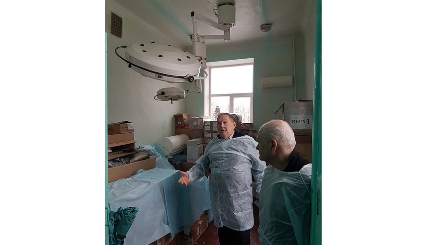 Главная картинка новости: Владимирская область будет помогать подшефному городу ДНР с ремонтом больницы