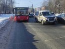 Еще одно ДТП с автобусом во Владимире: столкнулся автобус №24c и легковушка