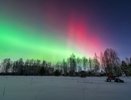 В небе над Владимирской областью наблюдали северное сияние