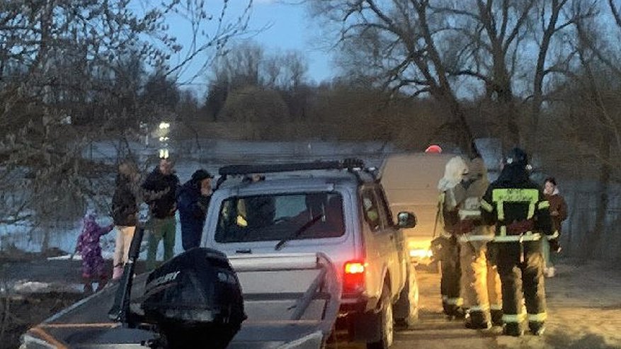 Главная картинка новости: Во Владимирской области нетрезвую женщину снесло течением с затопленного моста