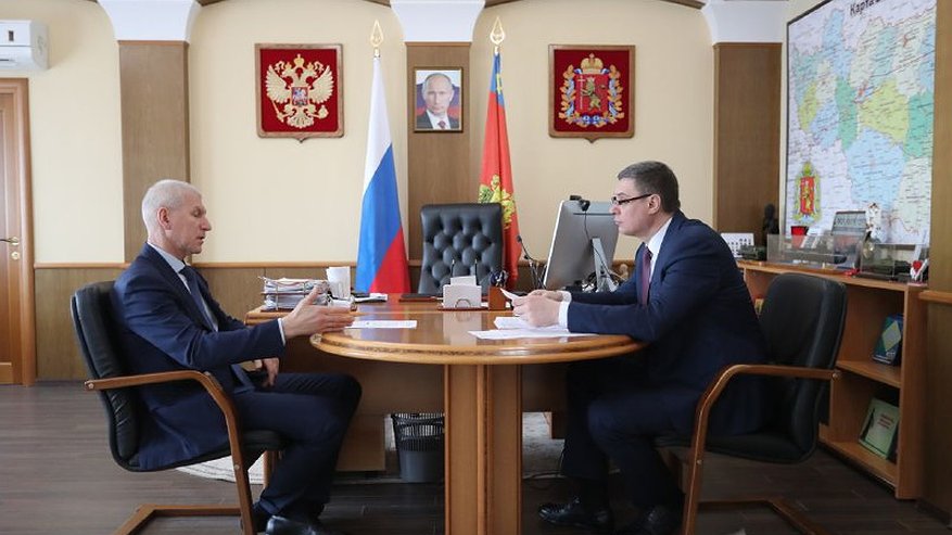 Главная картинка новости: Во Владимирскую область приехал министр спорта РФ Олег Матыцин