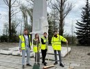 Владимирские дорожники привели в порядок территорию возле мемориала