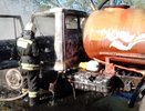 Во Владимирской области сгорел грузовик