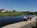 Для уток в Юрьев-Польском спустили на воду дом