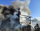 В один день во Владимирской области загорелись два дома