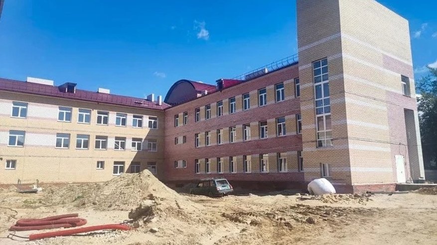 Новая школа в Вязниках готова на 92%
