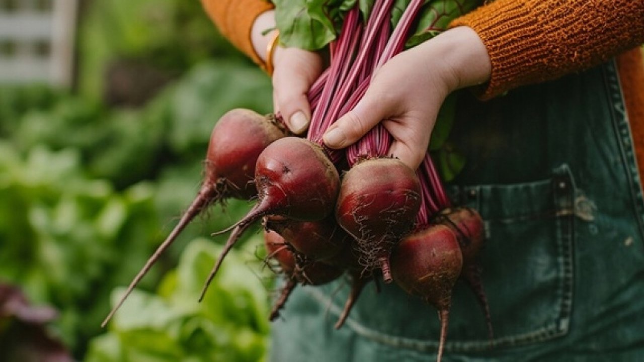 Главная картинка новости: Финальная подкормка свёклы: внесите это средство в почву за 2 недели до сбора урожая — залог хорошей лежкости и сладости