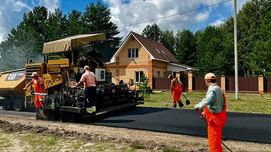 В области продолжается дорожный ремонт участков по просьбам жителей