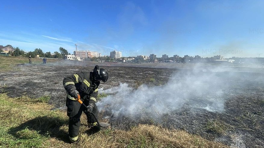 В области установился чрезвычайно высокий класс пожарной опасности