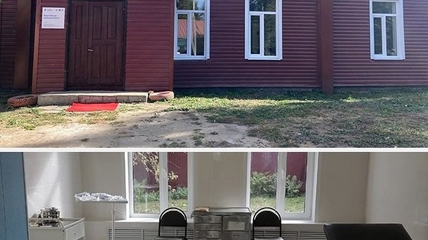 Главная картинка новости: Жители нескольких сел Юрьев-Польского района получили обновленную медамбулаторию