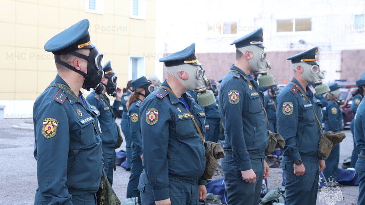 Главная картинка новости: Для отработки взаимодействия при ЧС в регионе проходят всероссийские учения по гражданской обороне