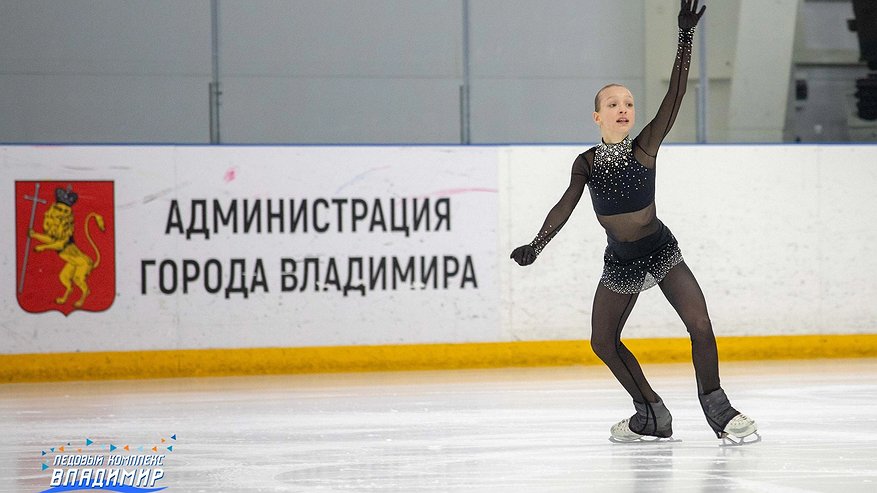 Главная картинка новости: В ледовом комплексе «Владимир» прошло первенство области по фигурному катанию