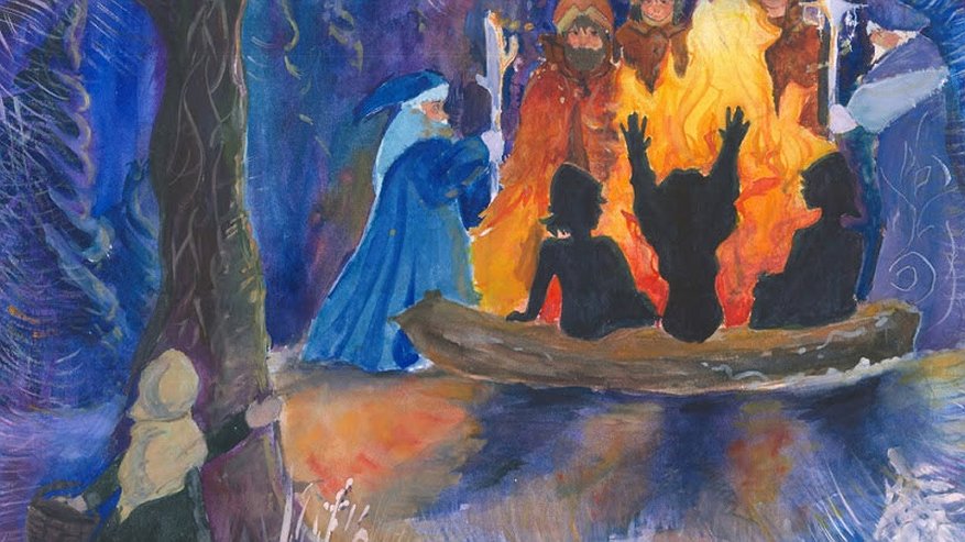 Главная картинка новости: Книгу «Двенадцать месяцев» украсит работа юной художницы из Гусь-Хрустального