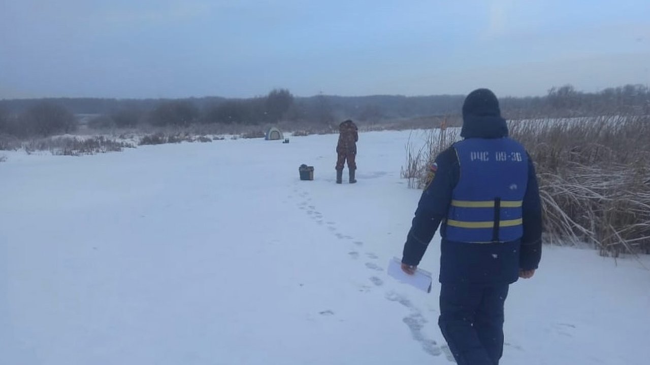 Главная картинка новости: Владимирские спасатели предупреждают рыбаков об опасностях тонкого льда на реках