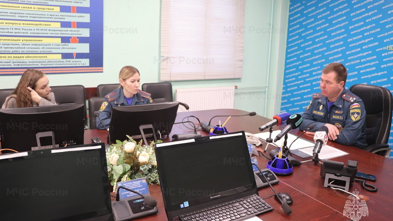 Главная картинка новости: МЧС подвело итоги новогодних и рождественских праздников во Владимирской области