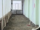 В поселке Мирный Камешковского района начали ремонт средней школы