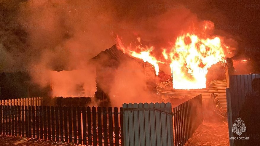 Главная картинка новости: В Юрьев-Польском районе произошел пожар в жилом доме