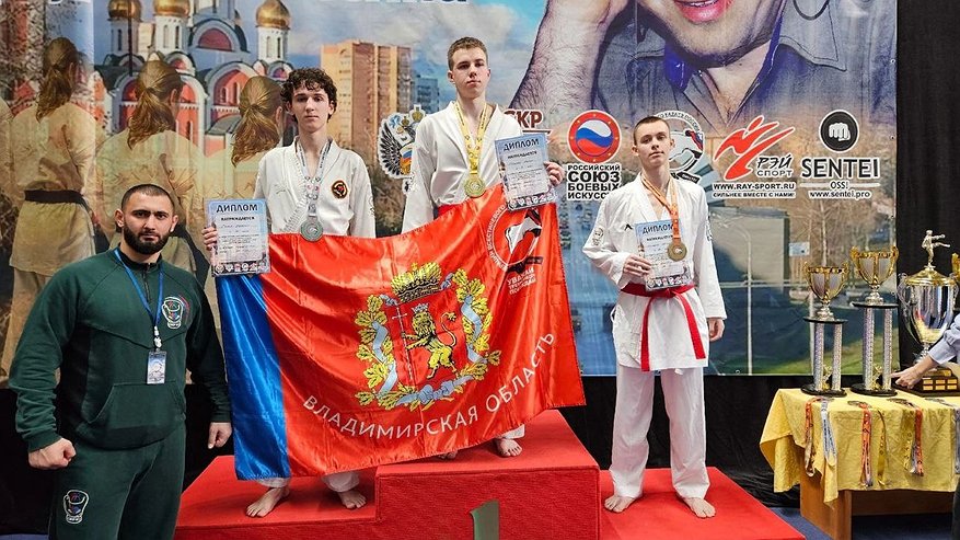 Главная картинка новости: Владимирские спортсмены завоевали медали на областных и всероссийских турнирах