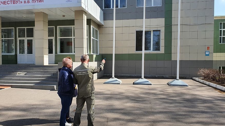 Главная картинка новости: Военные коммунальщики региона проводят весенние осмотры объектов Минобороны