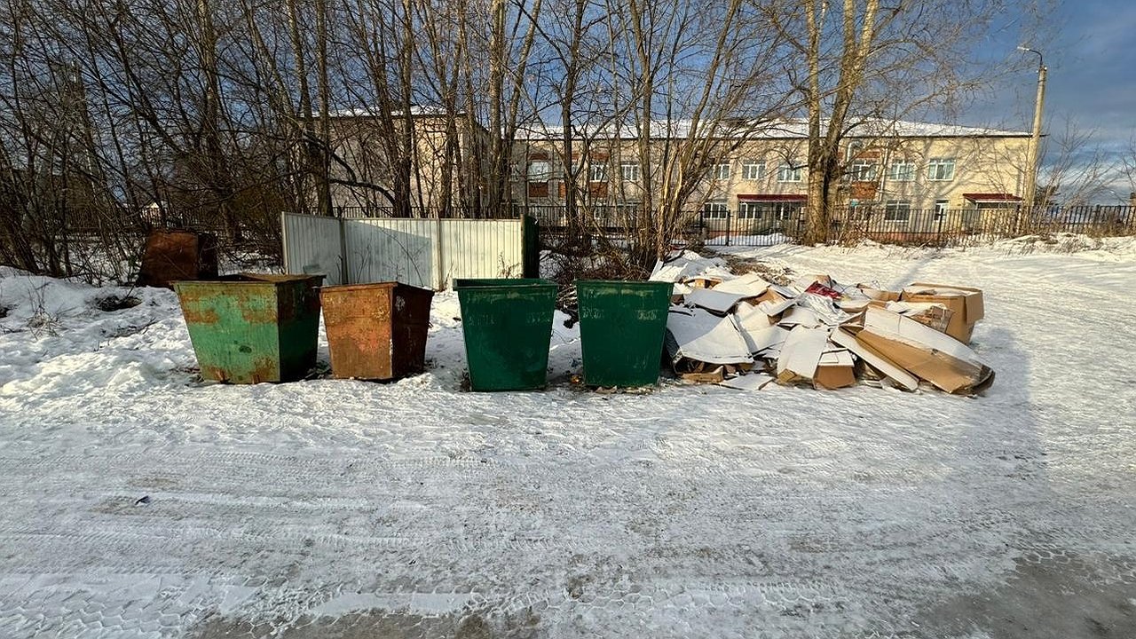 Главная картинка новости: В Красной Горбатке выявили нарушения в обустройстве площадок для мусора
