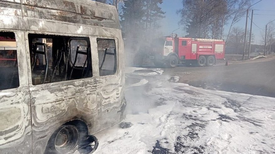 Главная картинка новости: В Ковровском районе пожар уничтожил автомобиль