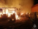 Крупный пожар в Петушинском районе охватил 350 квадратных метров
