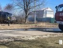 В Суздальском районе загорелся жилой дом площадью более 100 квадратных метров