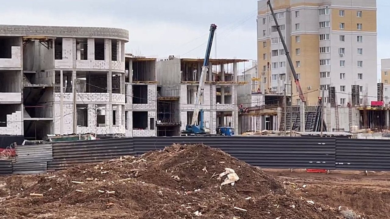 Главная картинка новости: Во Владимире по графику строят новую школу на 1100 мест в Сновицах-Веризино