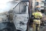 Миниатюра новости: На трассе в Петушинском районе сгорела «Газель»