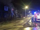 В Гусь-Хрустальном в крупном пожаре жилого дома пострадал человек