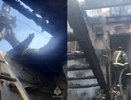 Пожар в Александровском районе полностью уничтожил дом