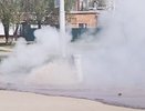 Во Владимире из-за испытаний на теплотрассе выявили прорыв трубопровода