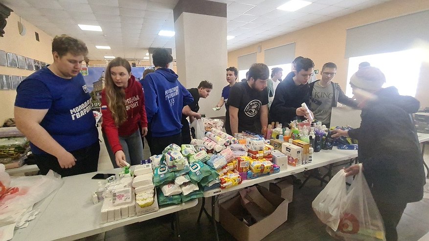 Главная картинка новости: В Киржачский район доставлены первые партии гуманитарной помощи