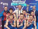Мужская сборная региона по спортивной гимнастике завоевала «золото» Кубка России
