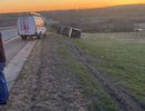 На границе Владимирской и Ярославской областей перевернулся автобус с туристами